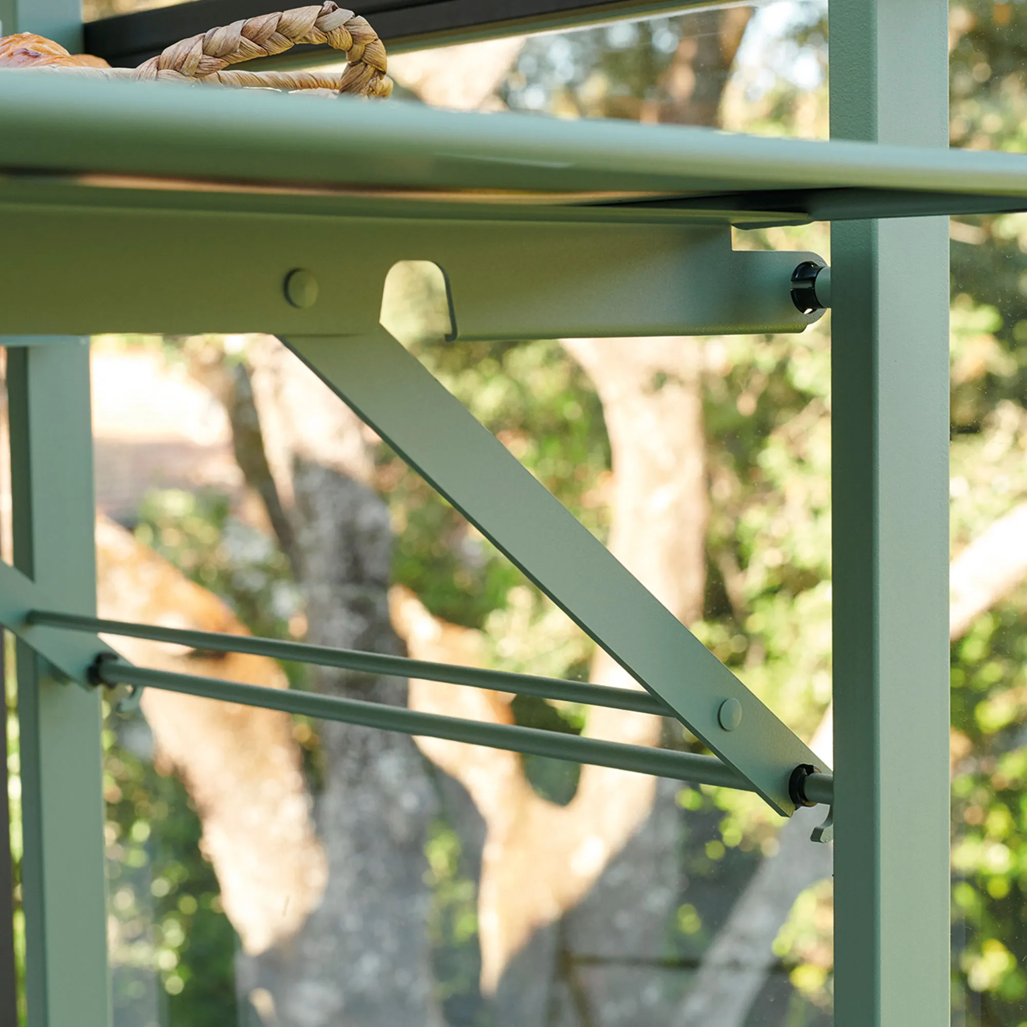 Bistro Balcony Table 57x77 cm - 5