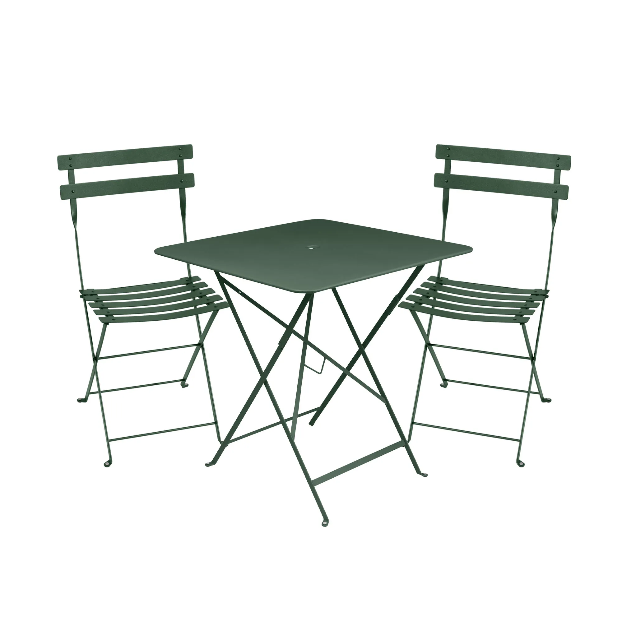 Bistro spisebord 71 cm og 2 stoler - 1