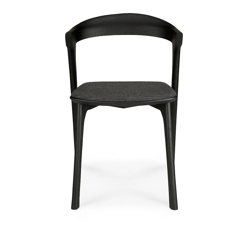 Bok Dining Chair Black Oak Upholstered