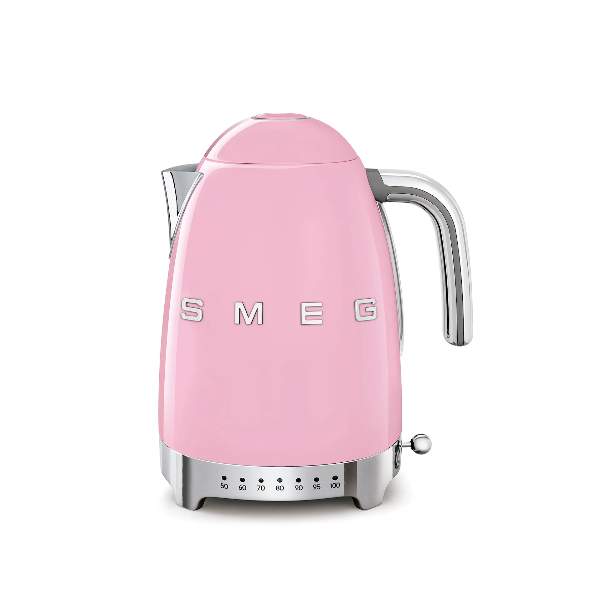 Smeg Variable Temperature Kettle Pink - Smeg - NO GA