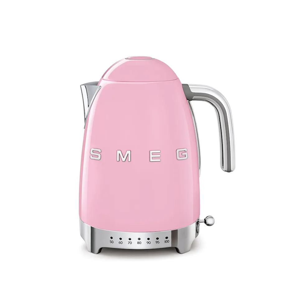 Smeg Variable Temperature Kettle Pink