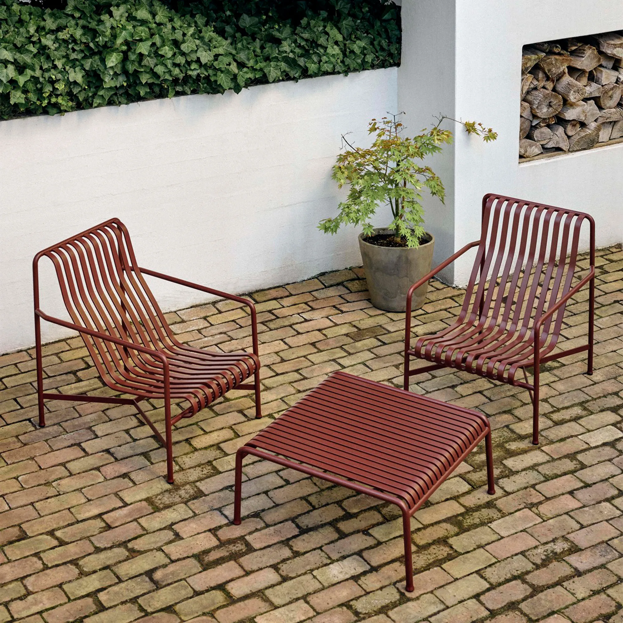 Palissade lavt hagebord 82 x 86 cm - 3