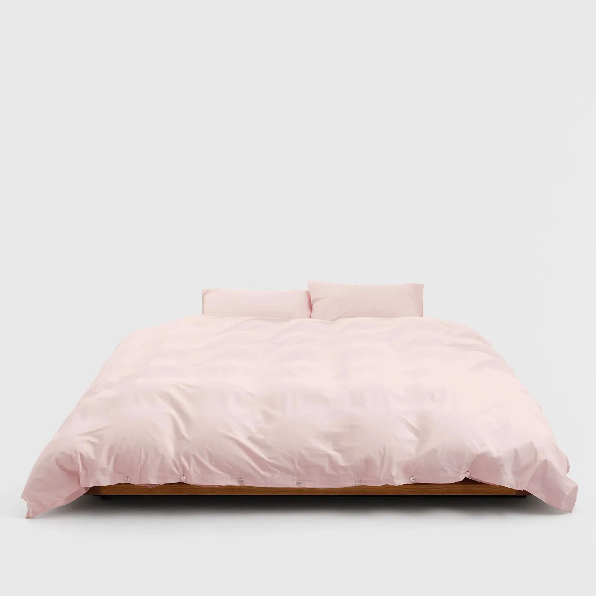 Percale Solid Petal Pink dynetrekk - 4