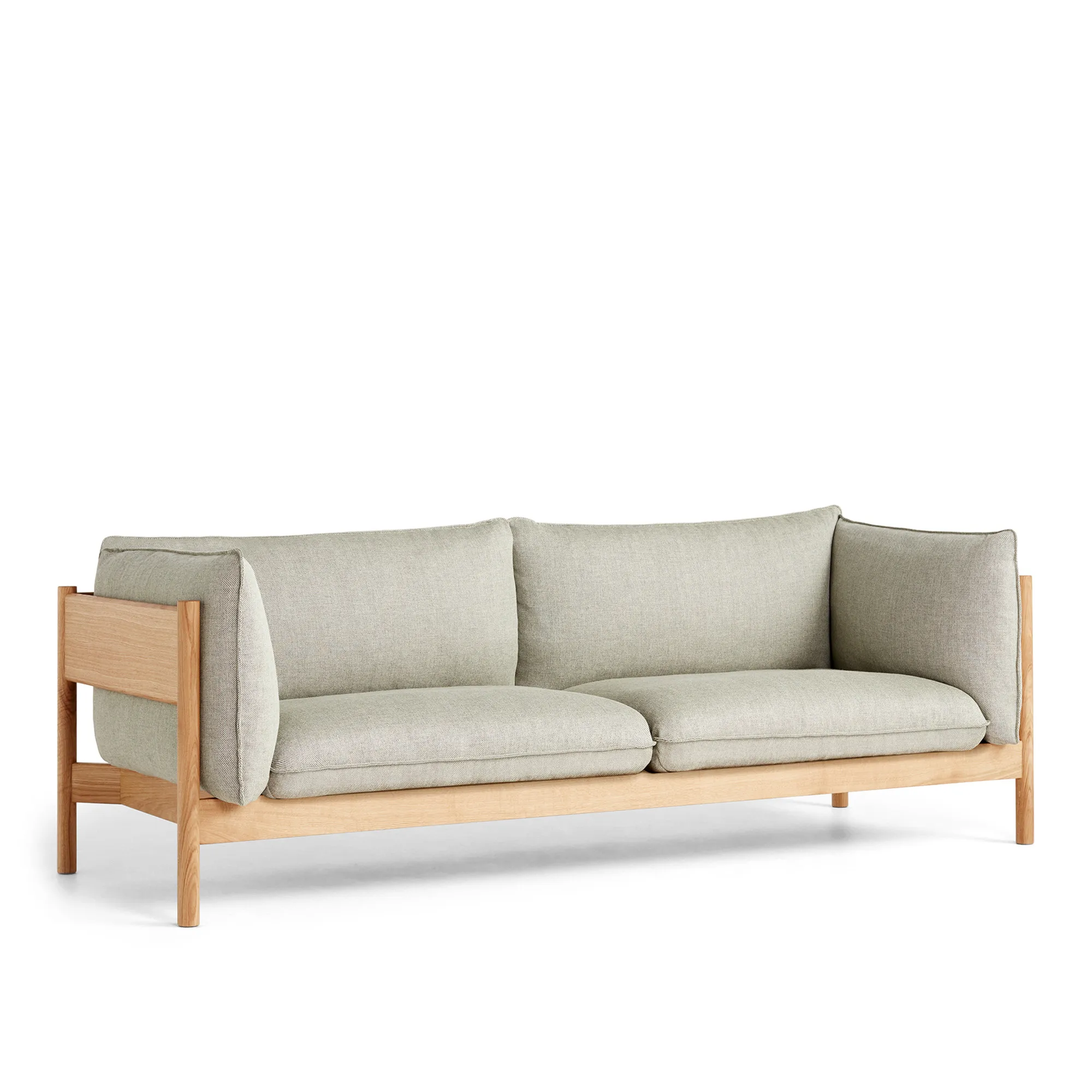 Arbour Eco 3-seters sofa Oiled Waxed Oak - 1