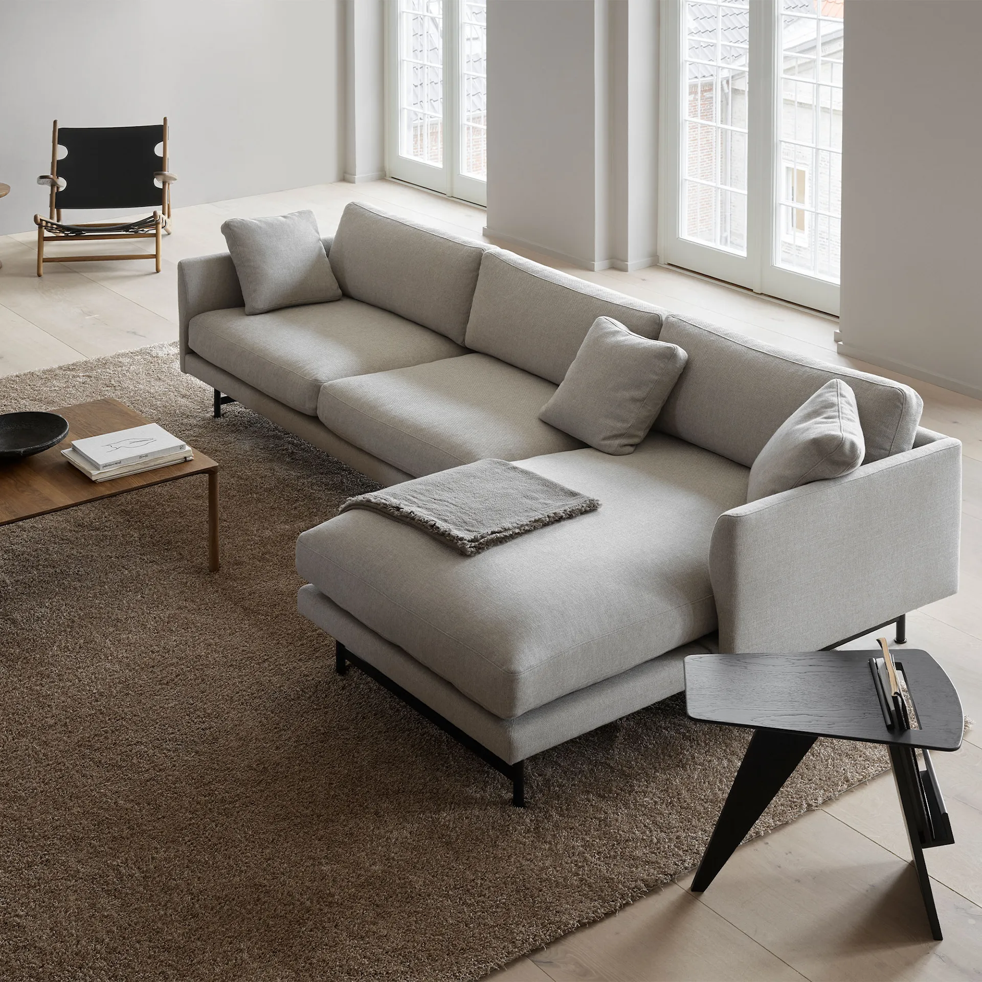 Calmo 3 Seater Chaise - Fredericia Furniture - NO GA