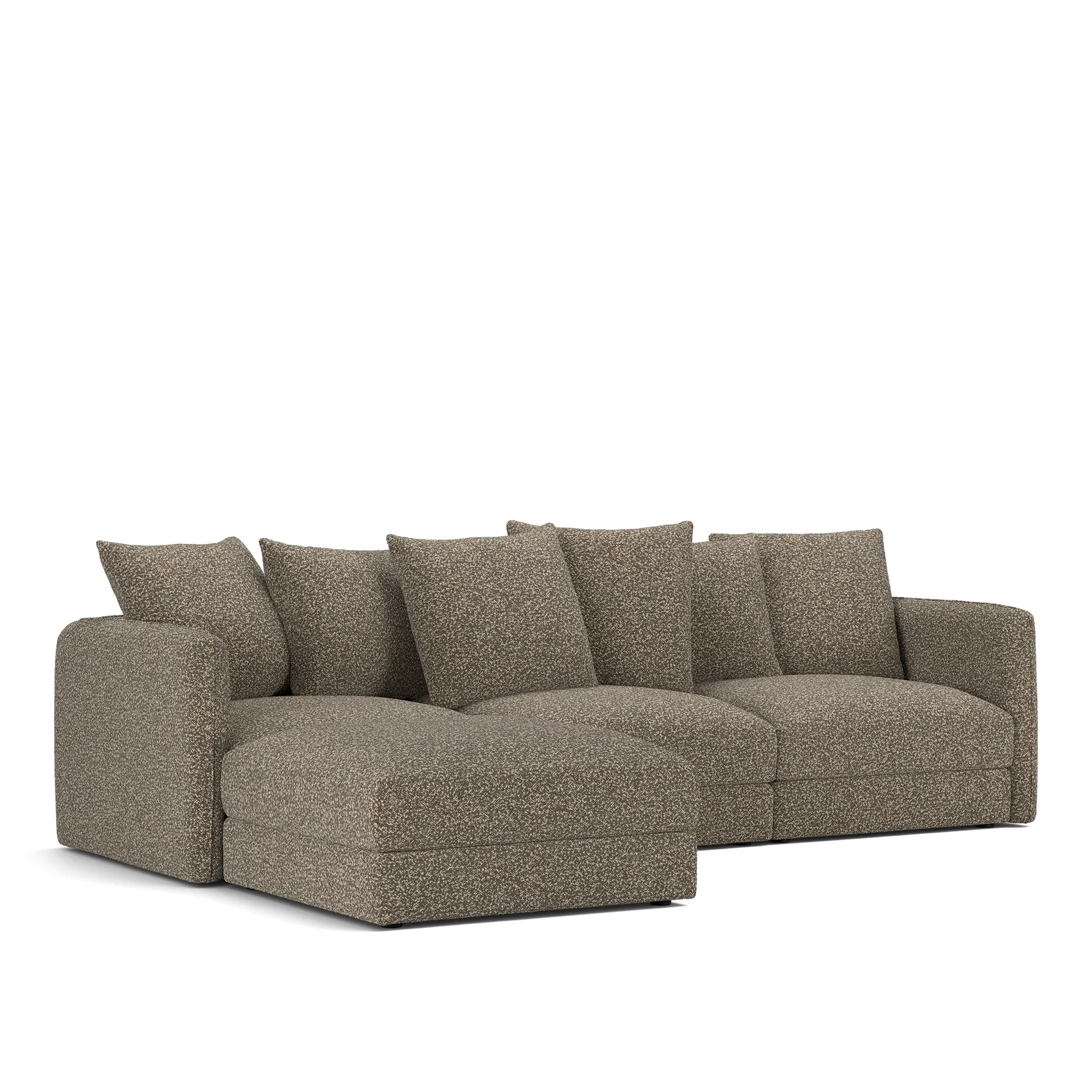 Pavarotti 01 3-seters sofa med fotskammel - 4