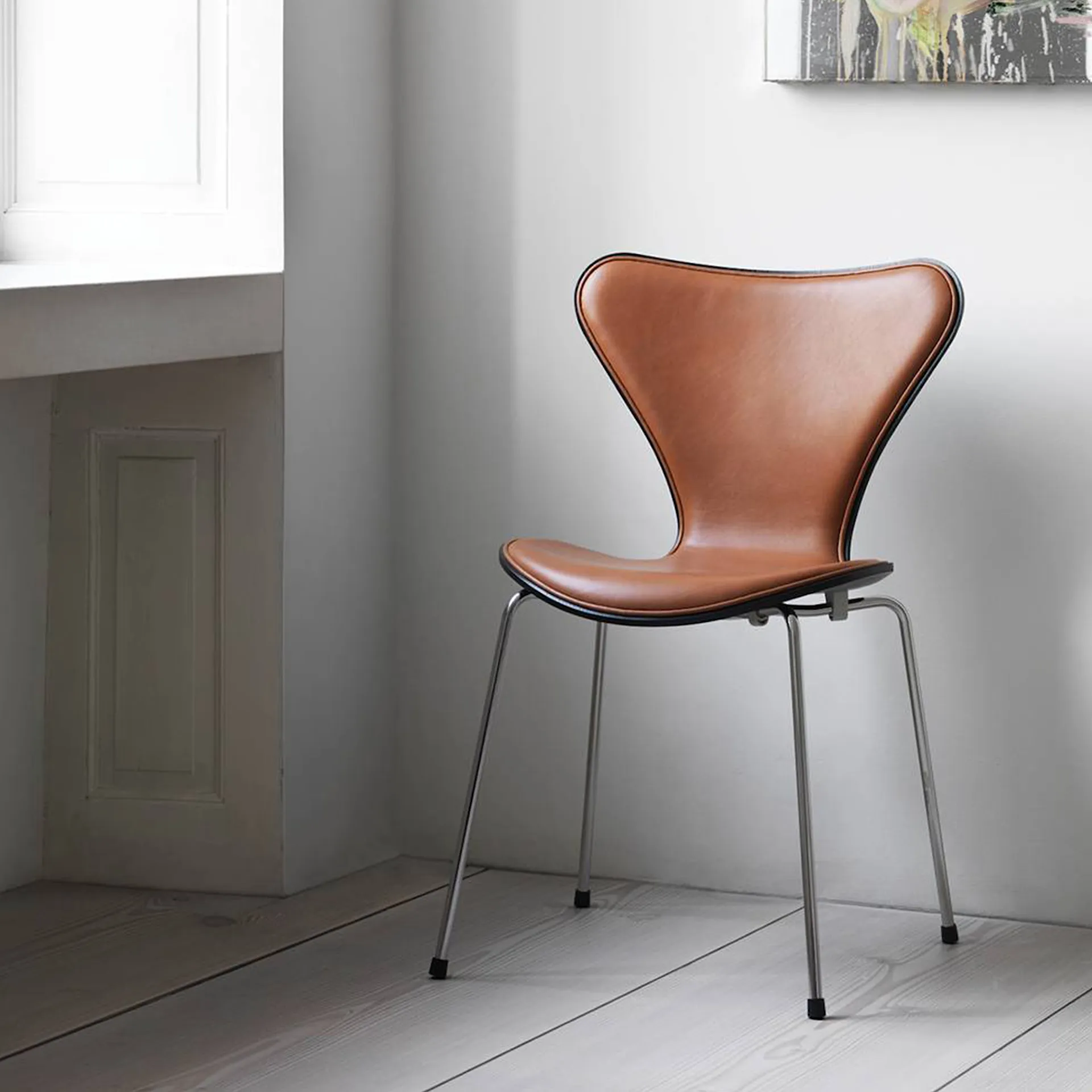 3107 Seven - Forankledd - Fritz Hansen - Arne Jacobsen - NO GA