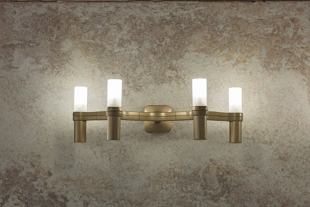 Crown vegglampe