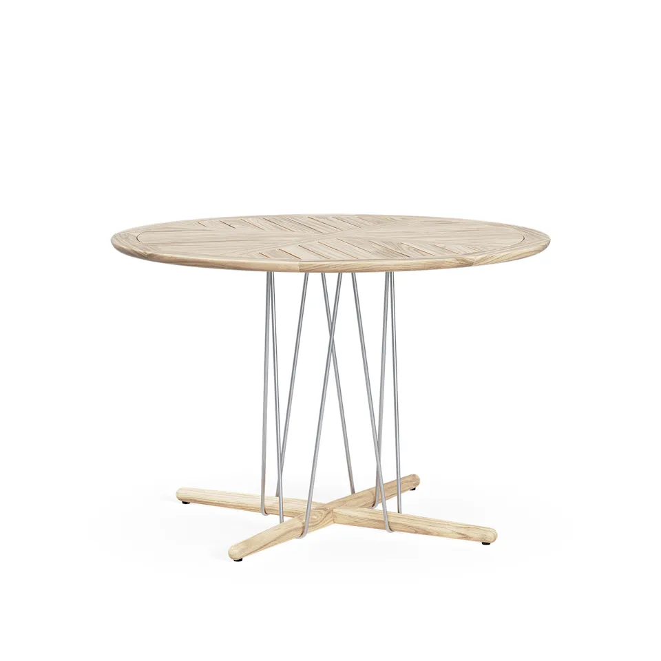 E022 Embrace Outdoor Series Table Ø 110 cm, Teak