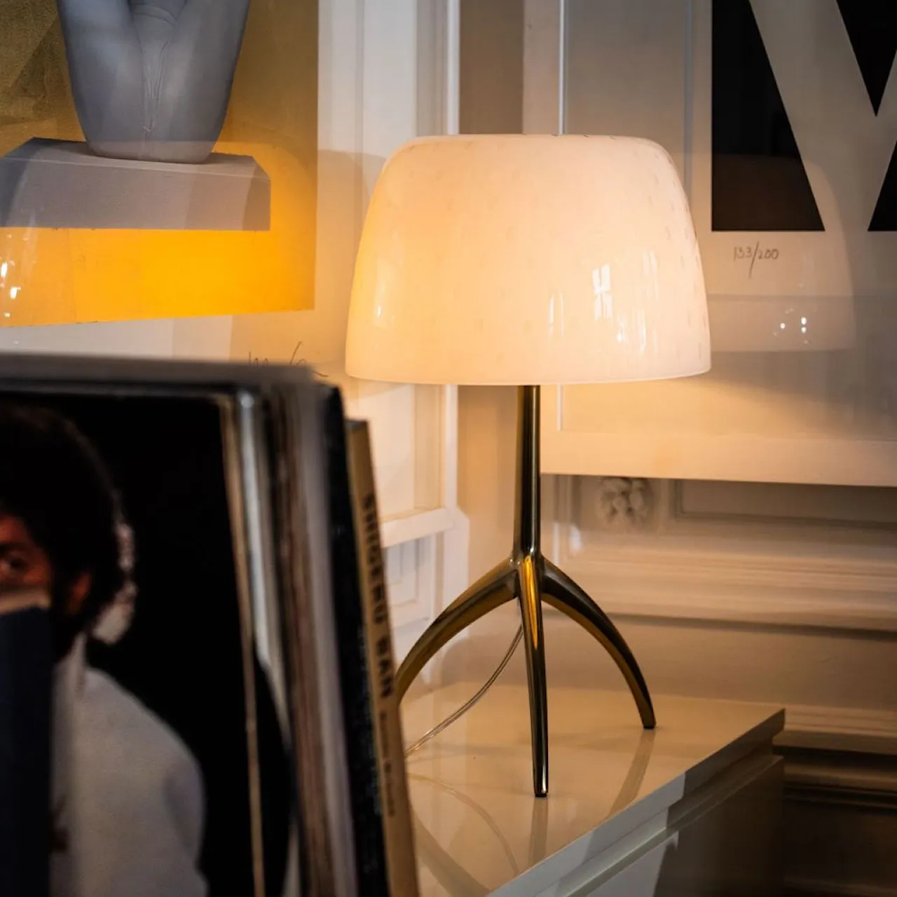 Lumiere Grande bordlampe