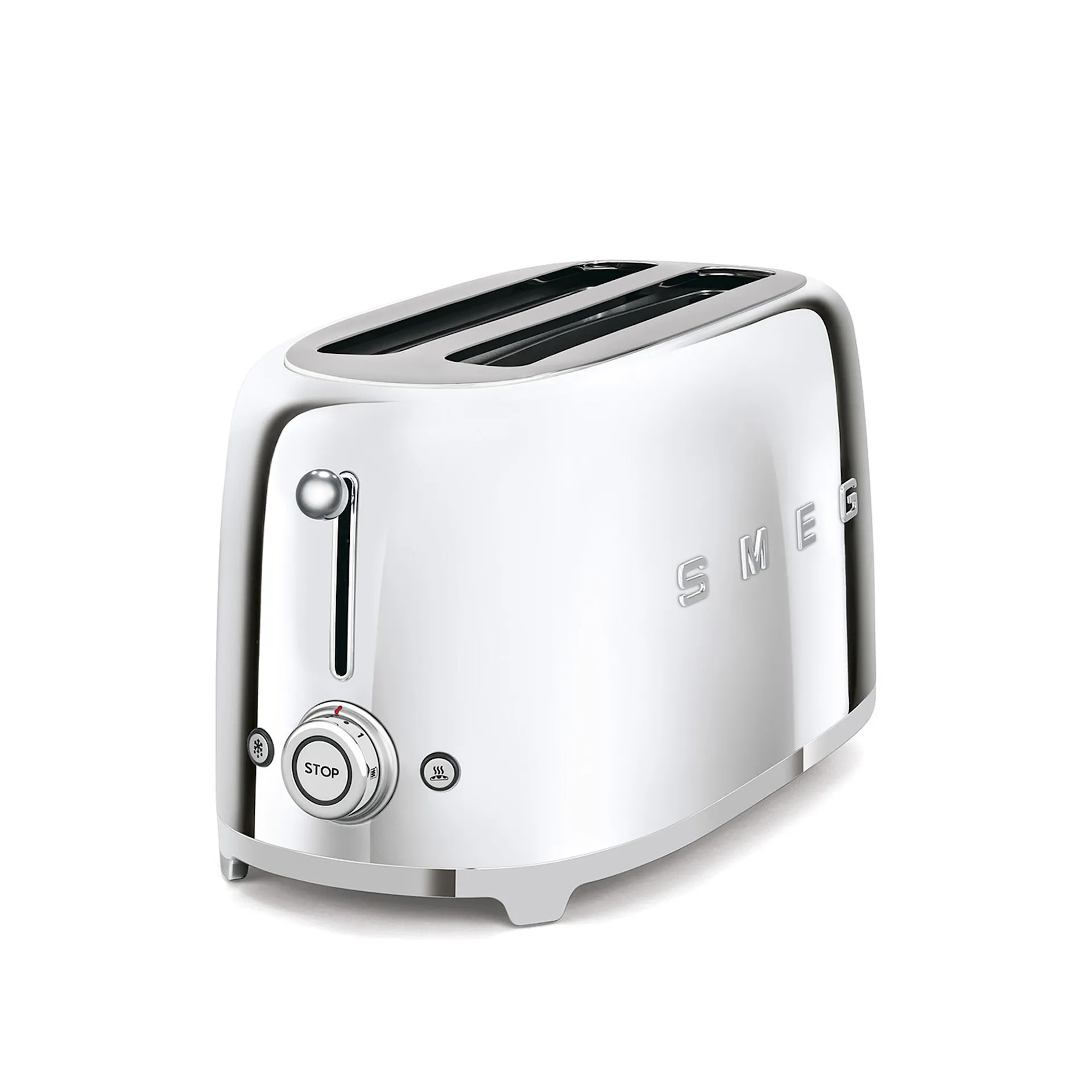 Smeg 4 Slice Toaster Chrome - Smeg - NO GA