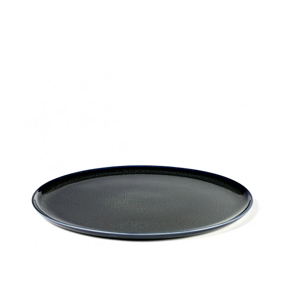 Terres de Rêves Plate Dark Blue