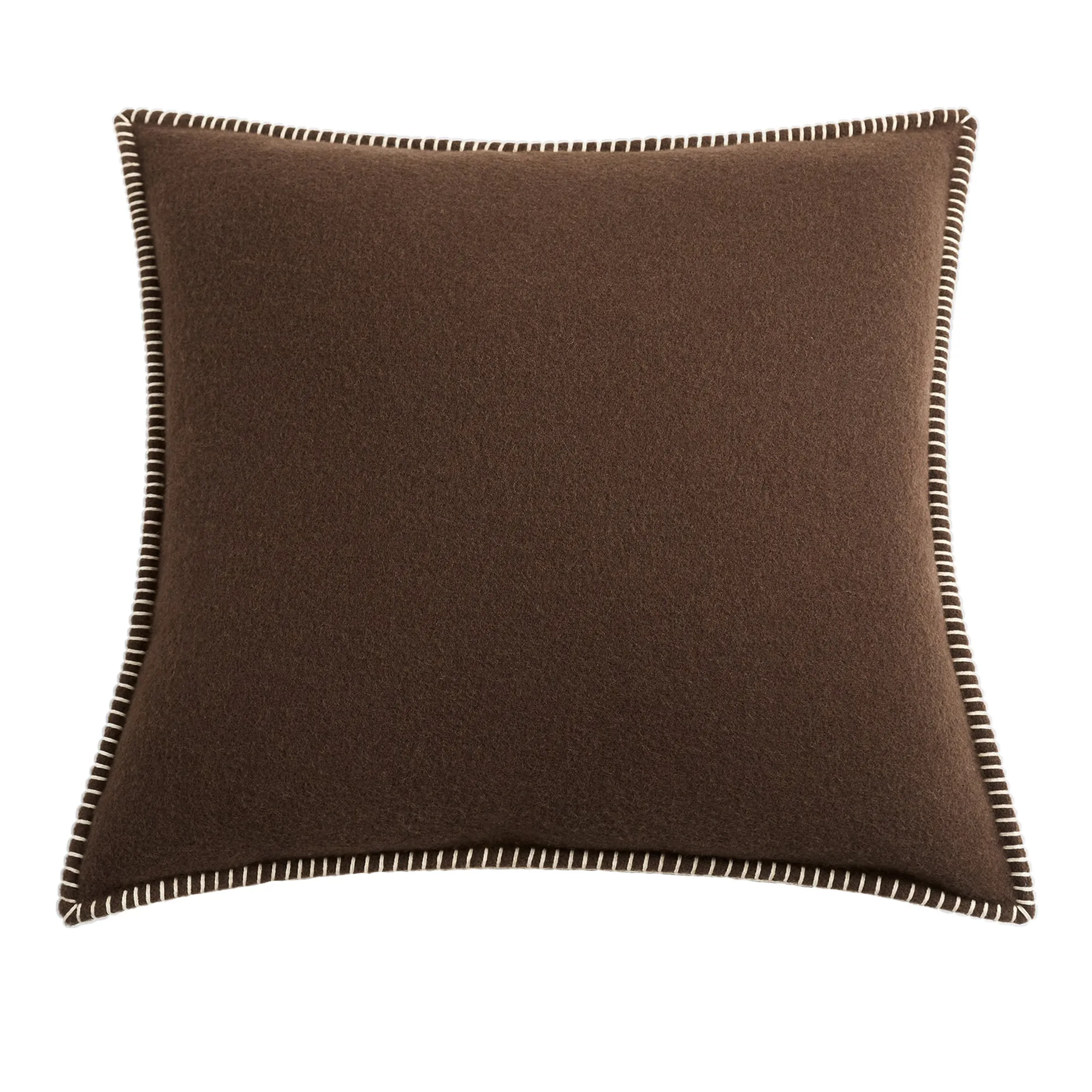 Walnut Lambswool dekorativ pute - 1