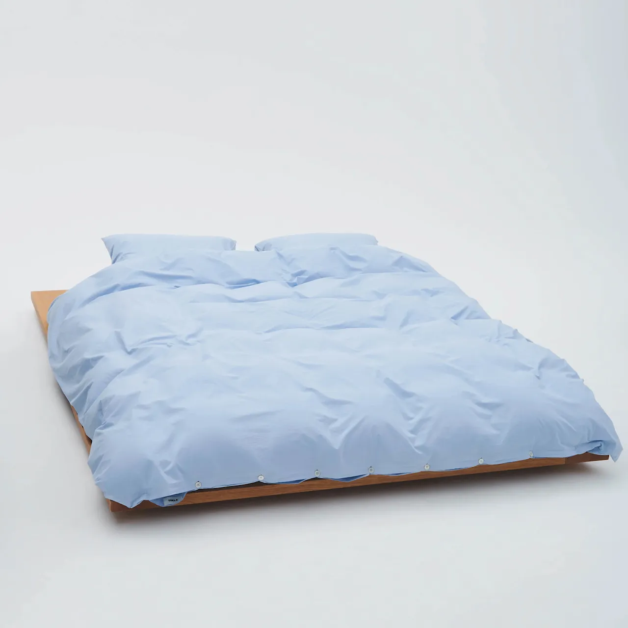 Percale Duvet Cover Morning Blue