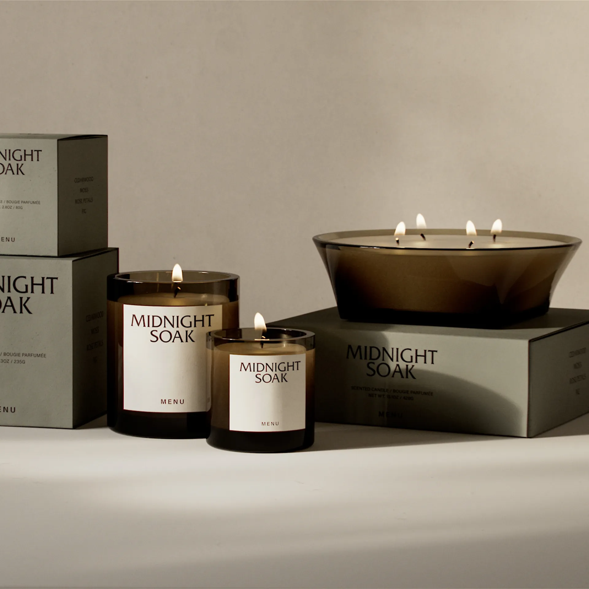 Olfacte Scented Candle / Midnight Soak - Audo Copenhagen - NO GA