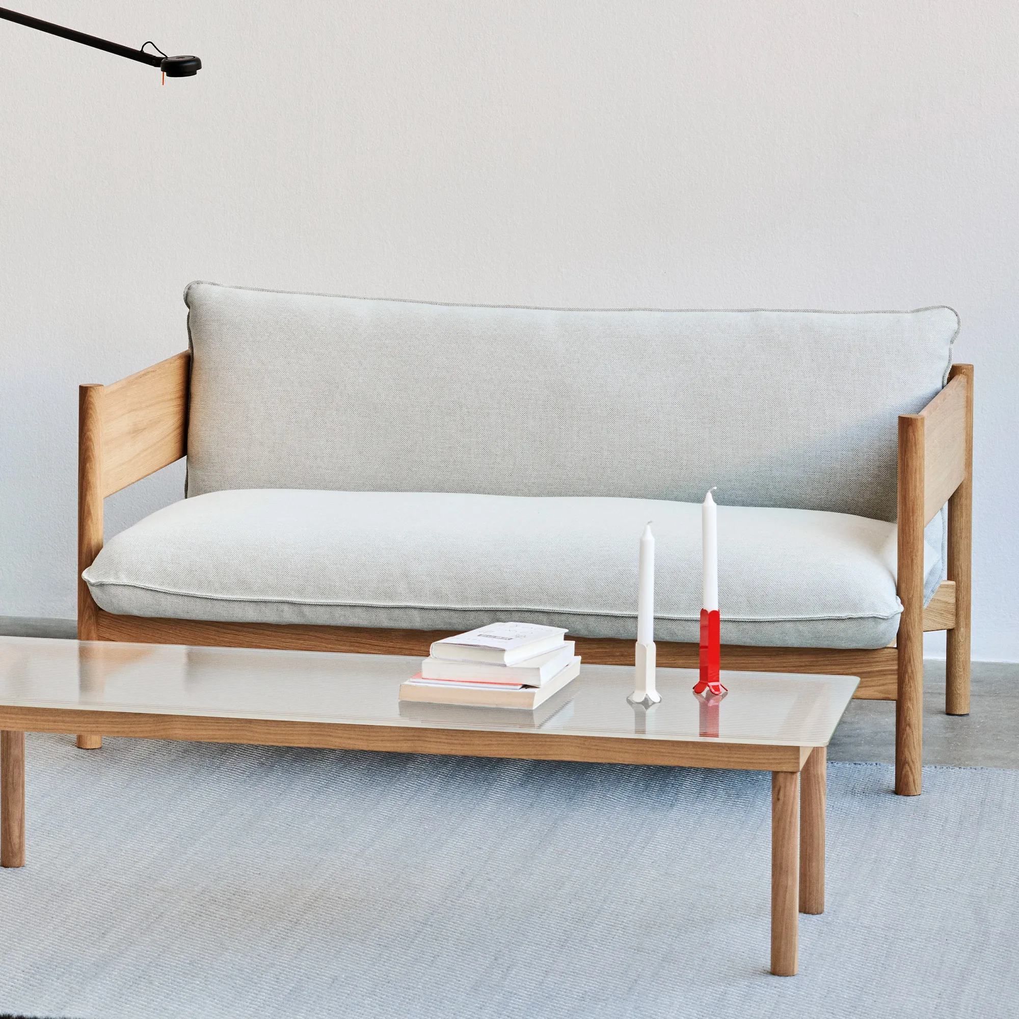Arbour Club sofa Oiled Waxed Walnut - 3