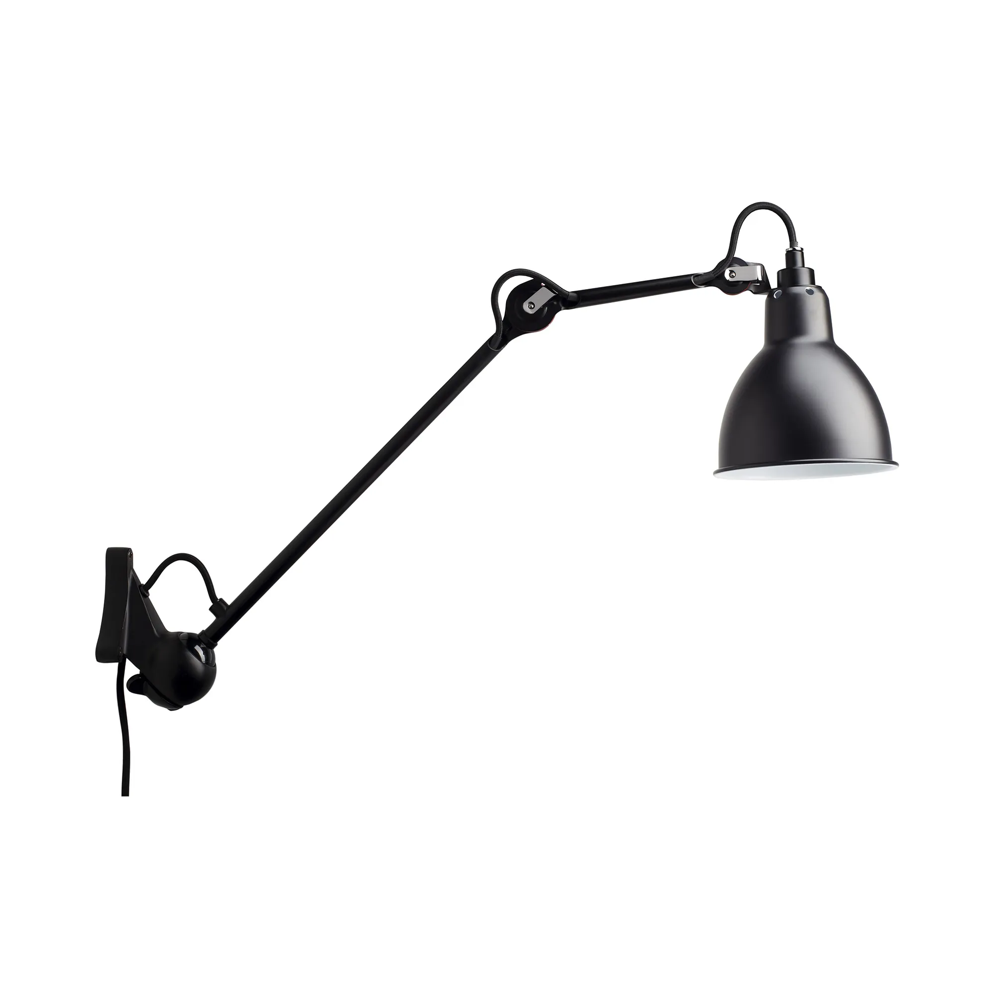 Lampe Gras No222 - Round - Svart base - 1