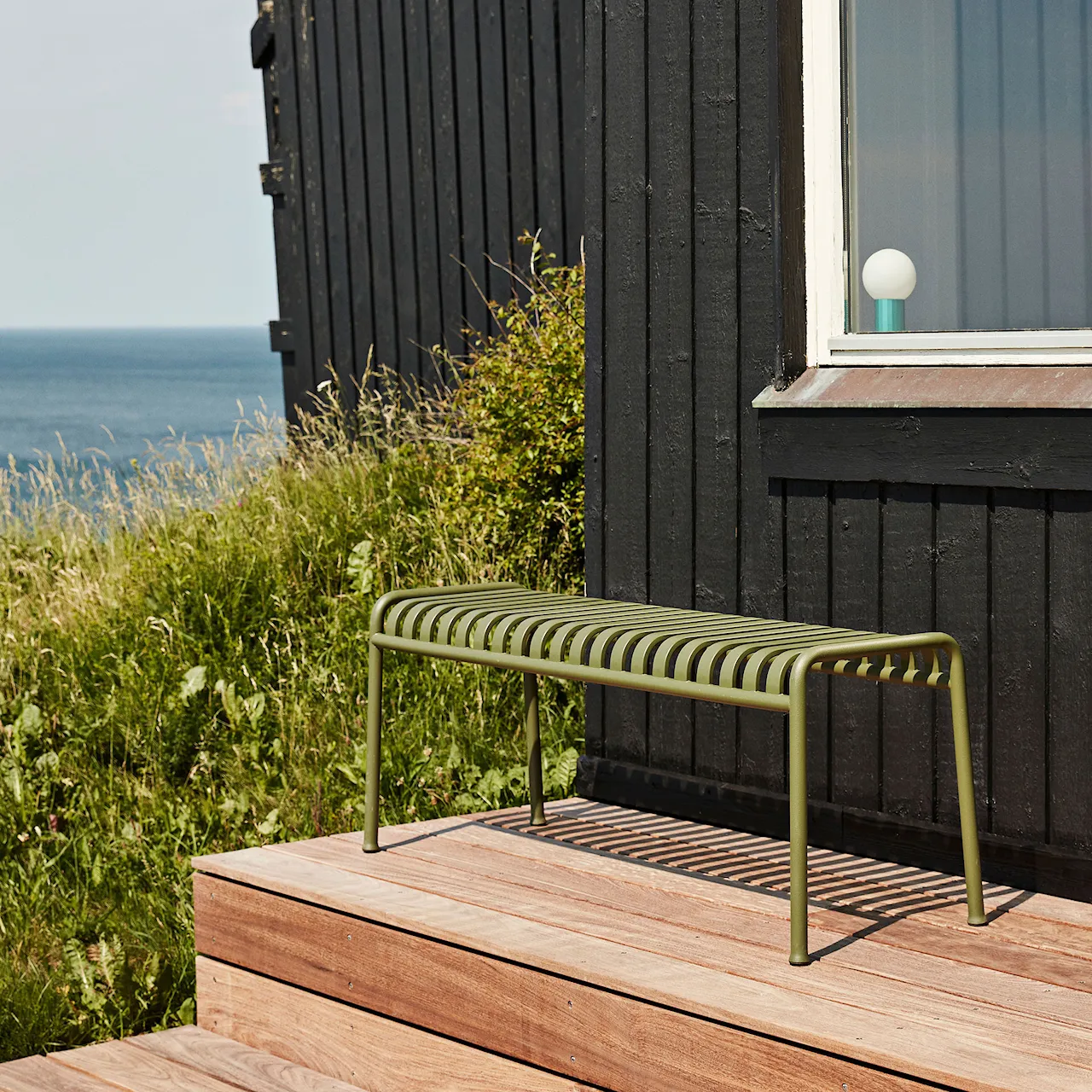 Palissade Bench - Olive