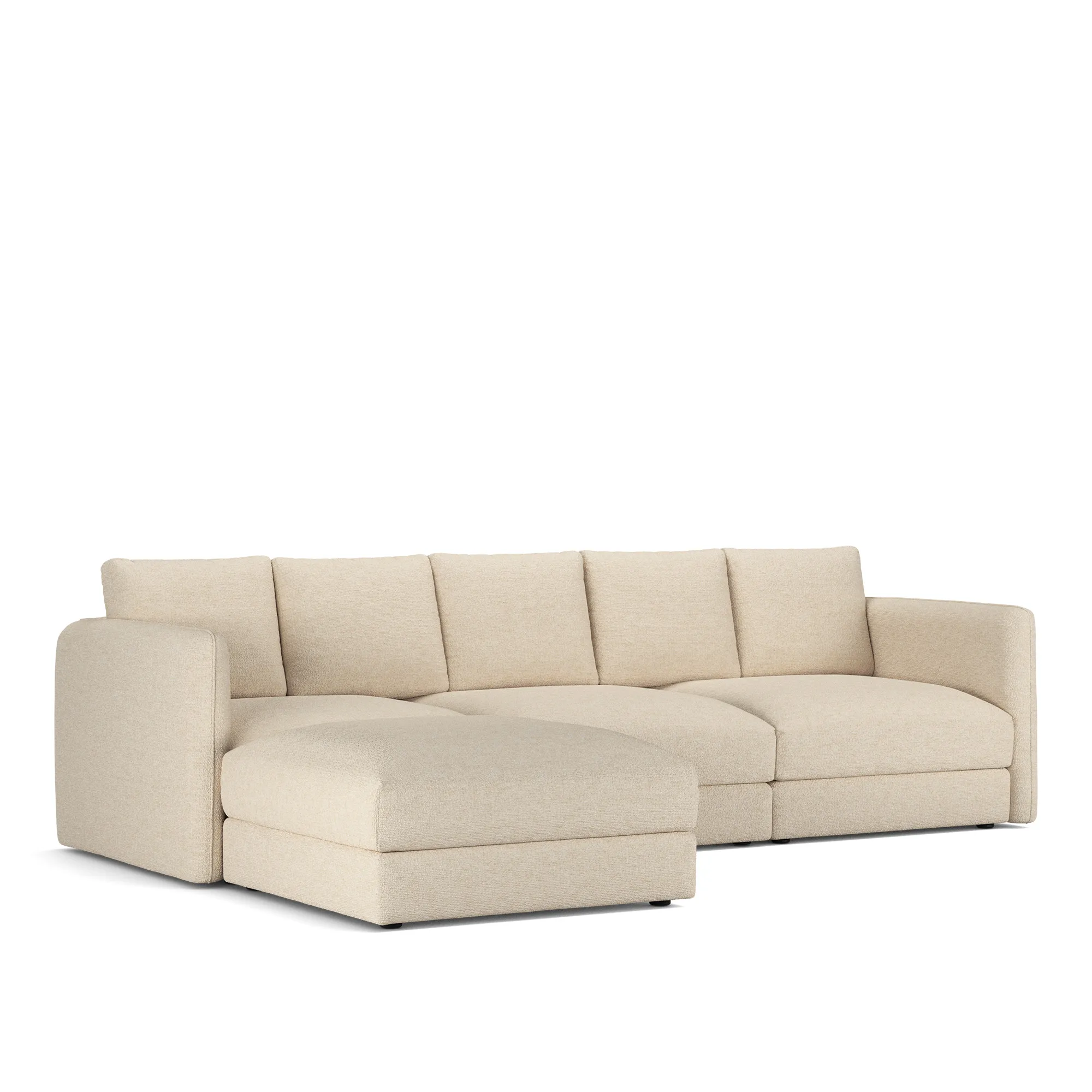 Pavarotti 02 3-seters sofa med fotskammel - 4