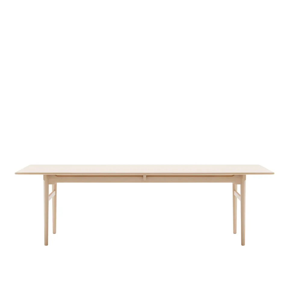 CH327, Clear lacquered Beech, Length 248 cm