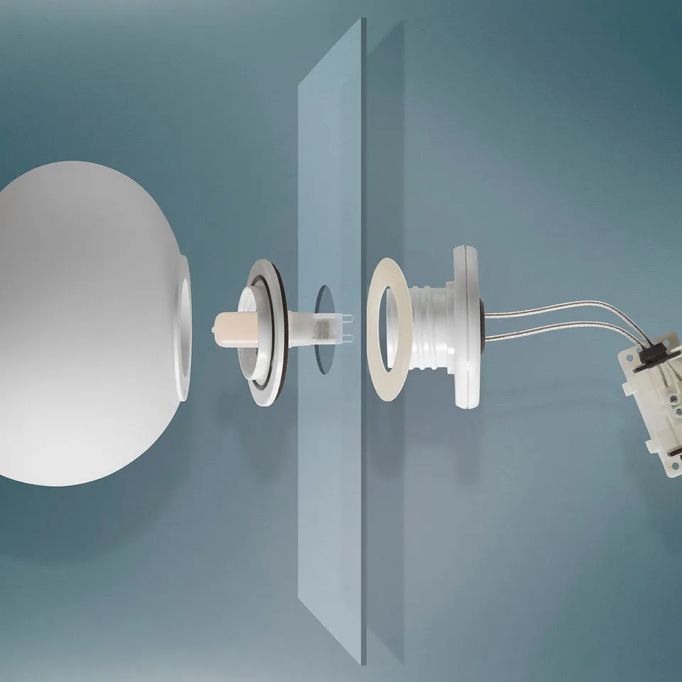 Gregg Piccola Mirror vegg- og taklampe - 4