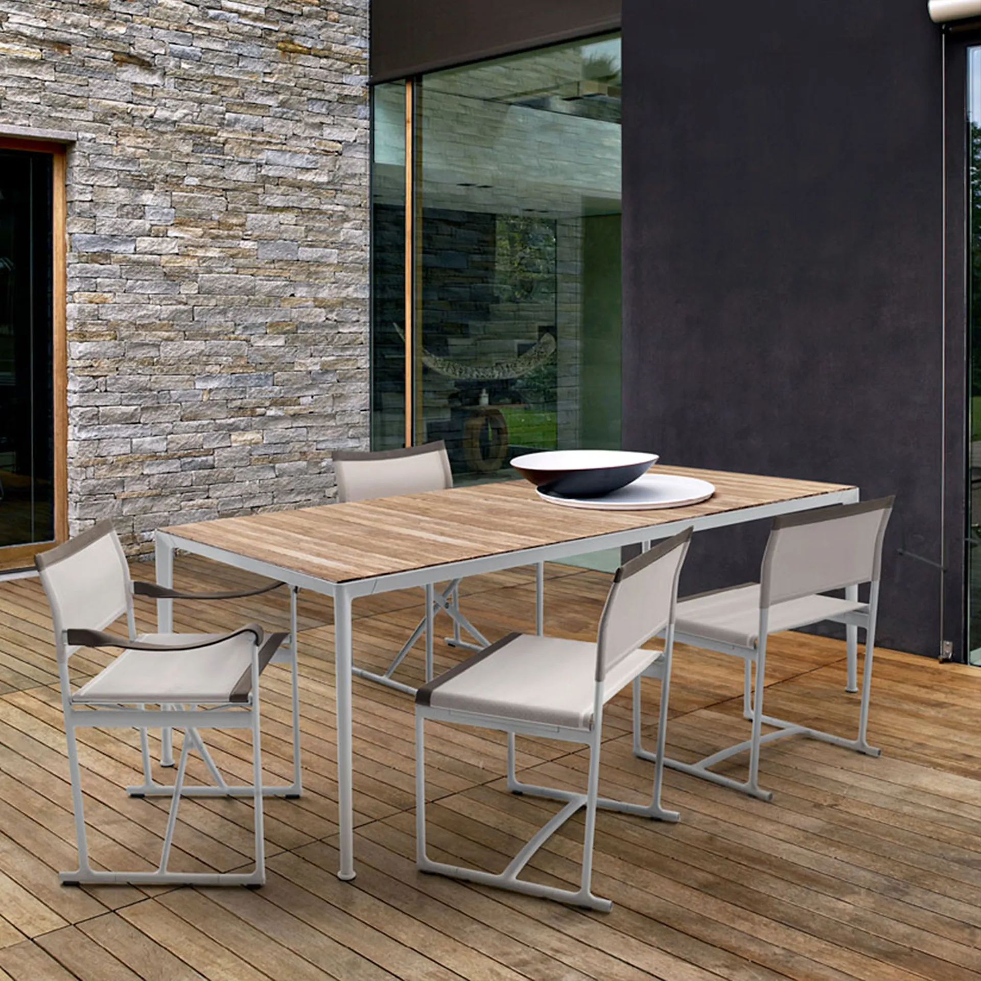 Mirto Outdoor Rectangular Table - B&B Italia - Antonio Citterio - NO GA