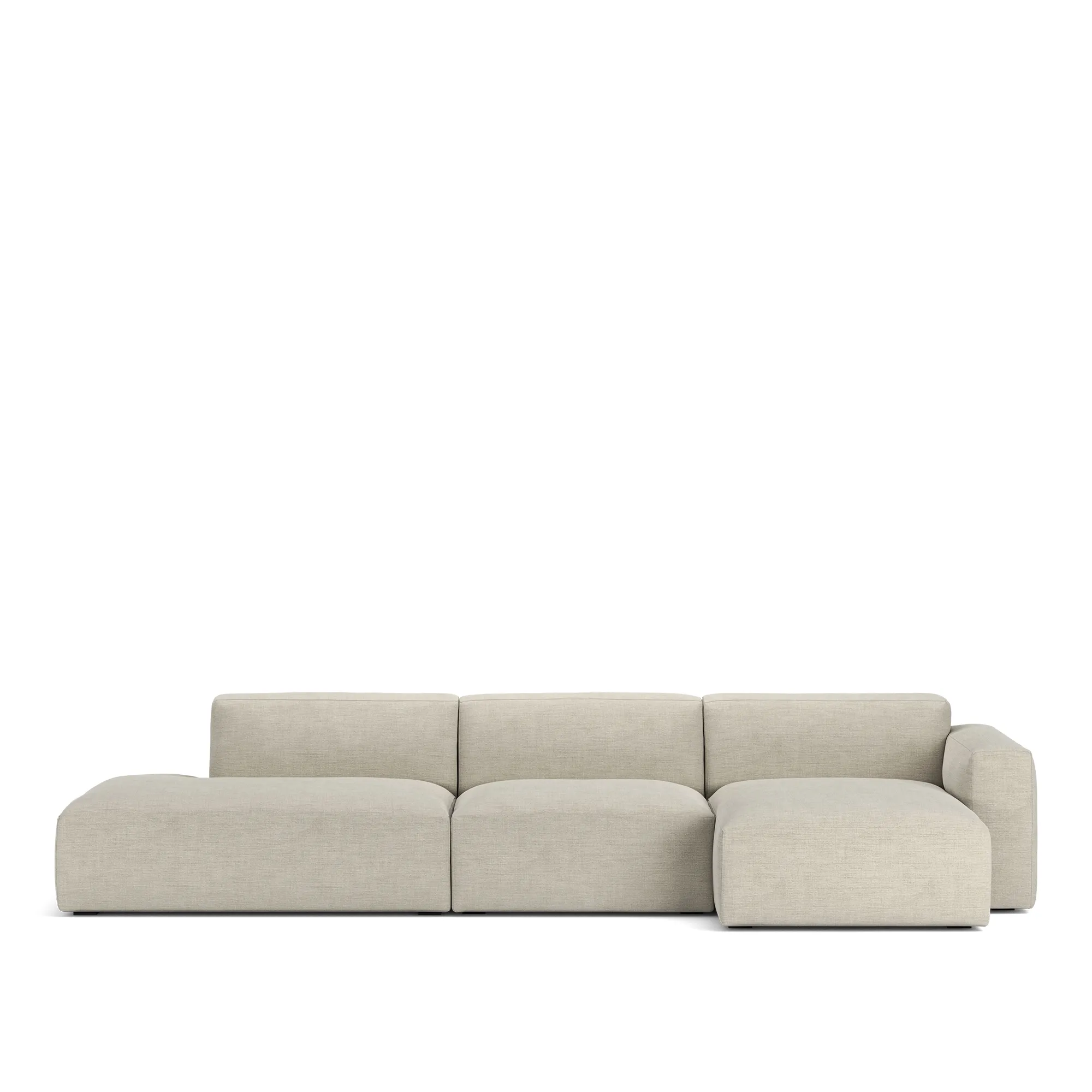 Brick 3-seters sofa sjeselong åpen ende venstre - 1