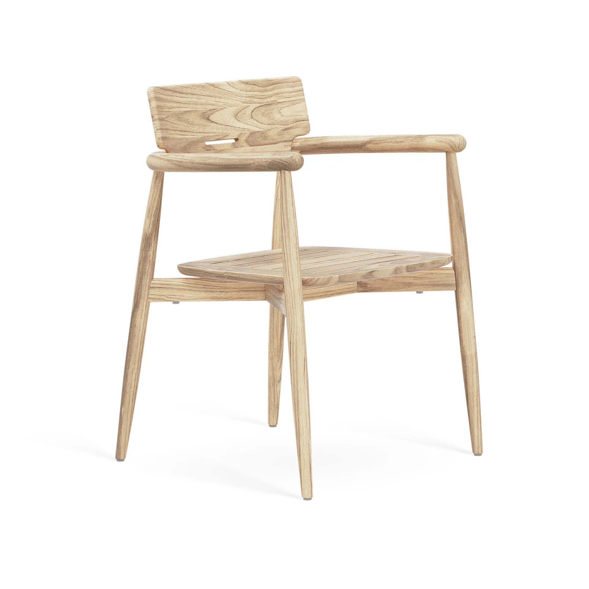 E008 Embrace Outdoor Series Chair, Ubehandlet teak - Carl Hansen - NO GA