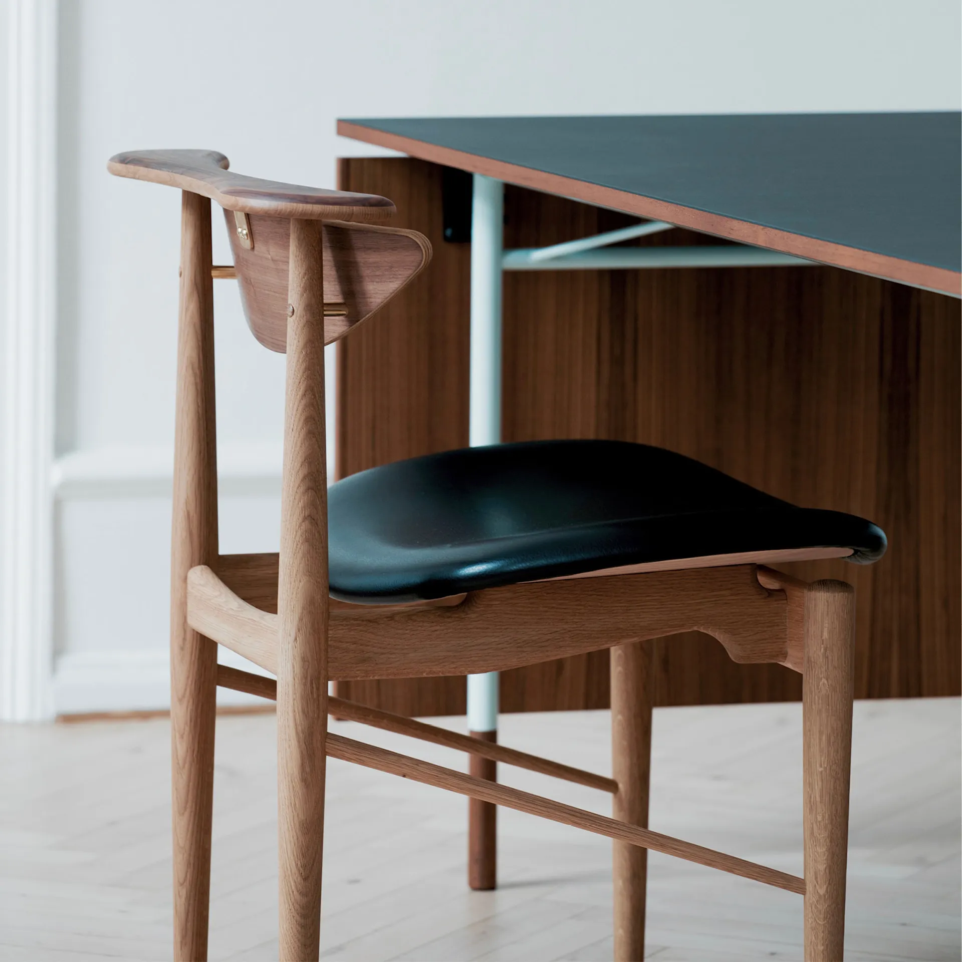 Reading stol Dark oiled Oak/Walnut - House of Finn Juhl - Finn Juhl - NO GA