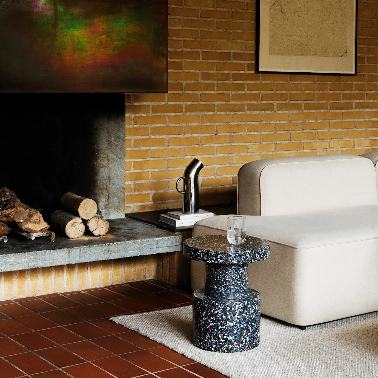 Bit Stool - White
