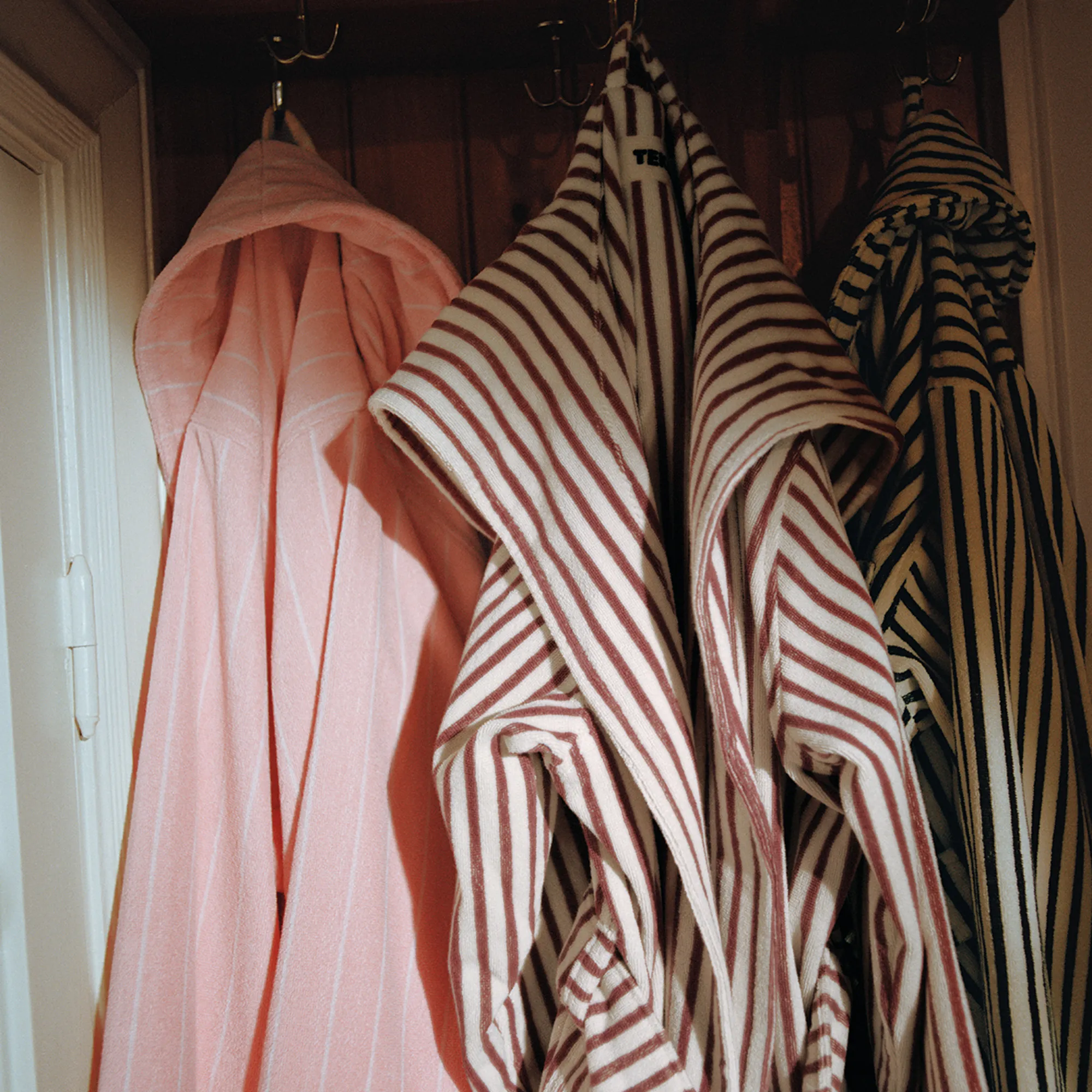 Ripple Stripes Hooded badekåpe - 3
