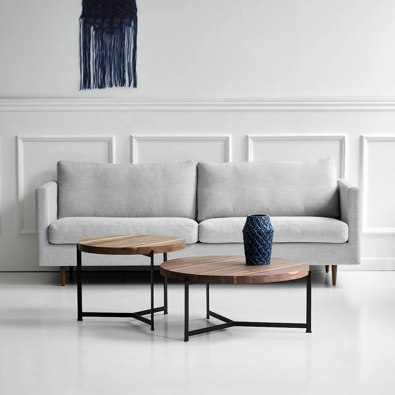 Plateau salongbord Ø60 cm