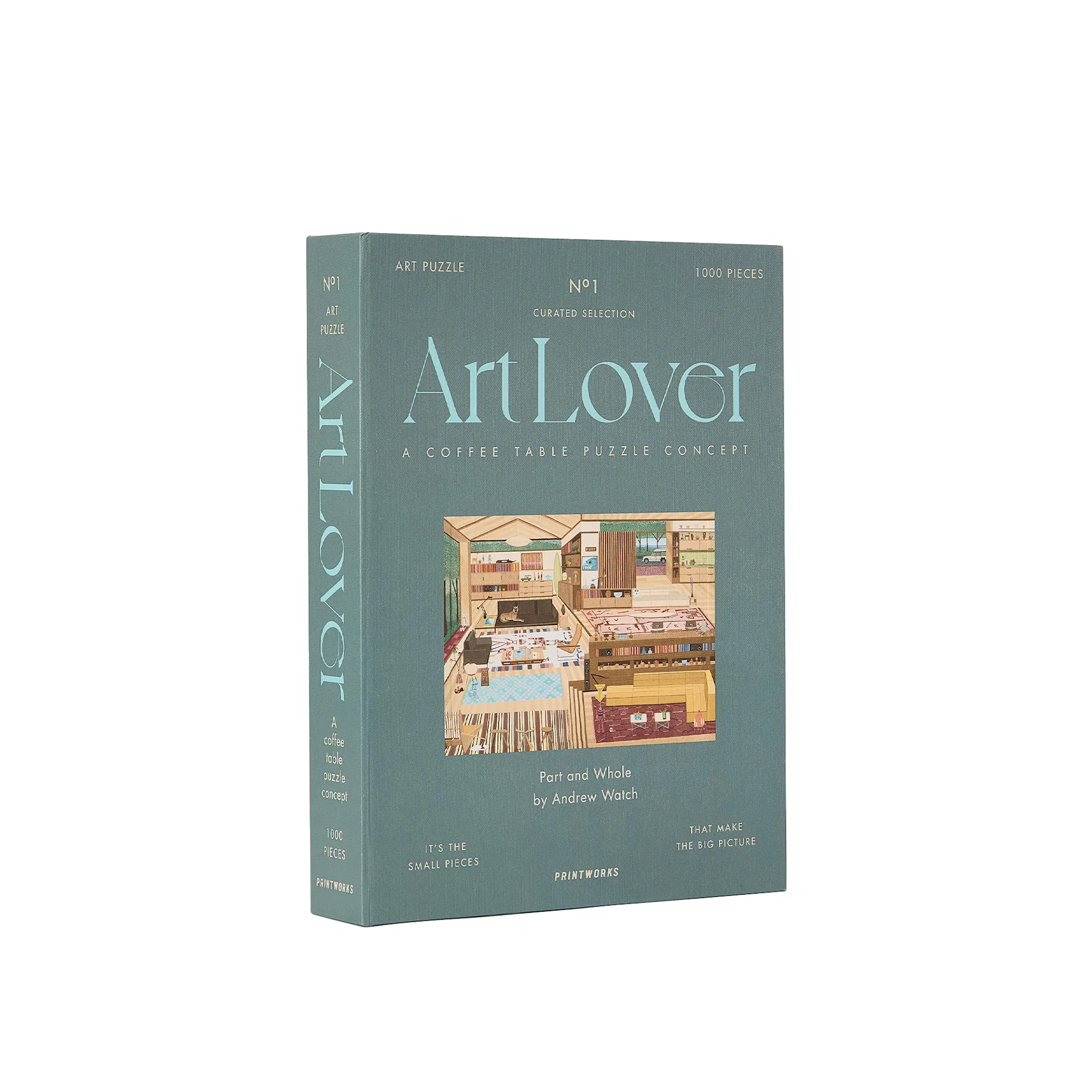 Art Lover Book Puzzle - Part and Whole, 1000 pcs - Printworks - NO GA