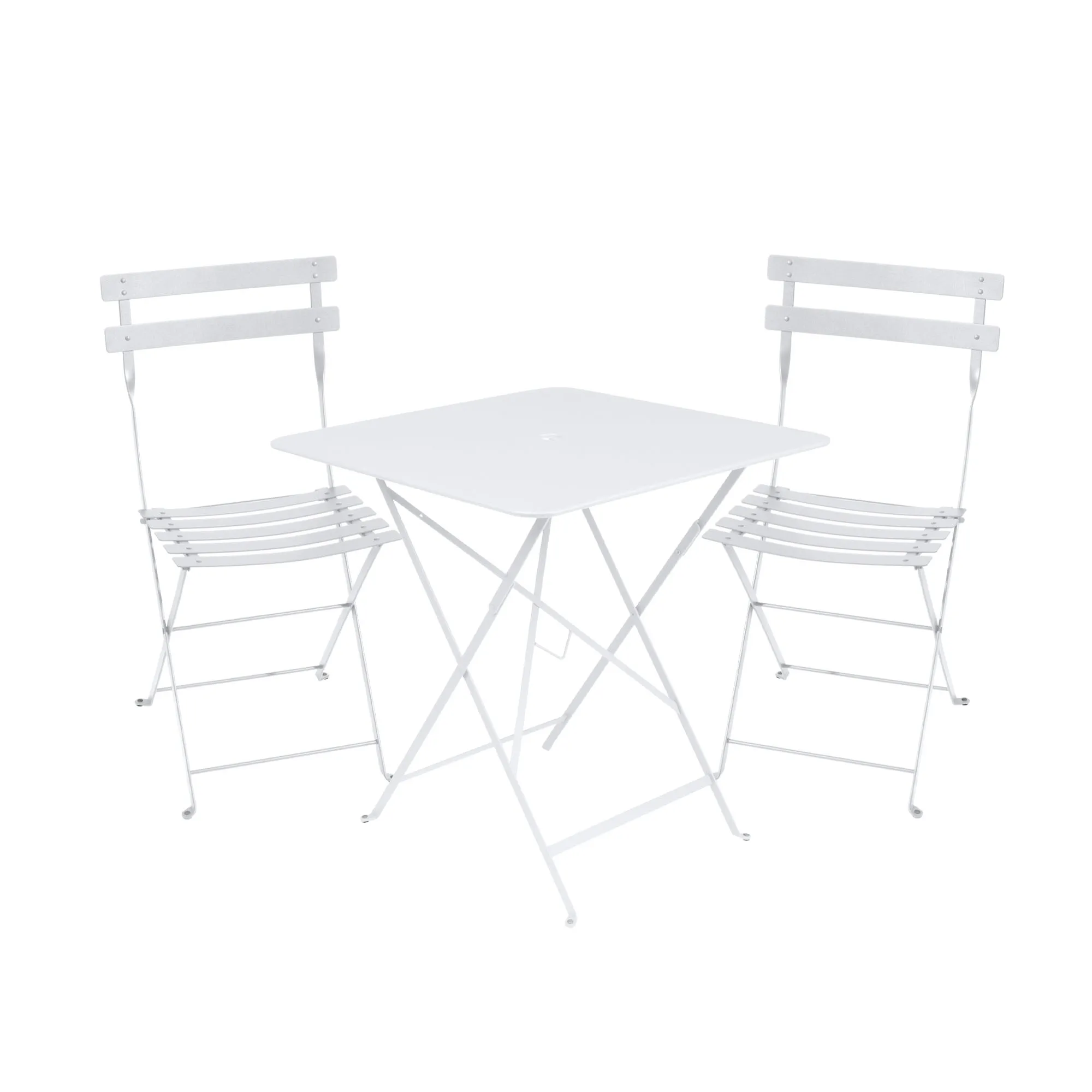 Bistro spisebord 71 cm og 2 stoler - 1