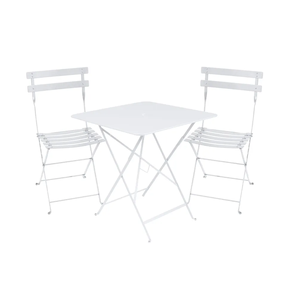 Bistro spisebord 71 cm og 2 stoler