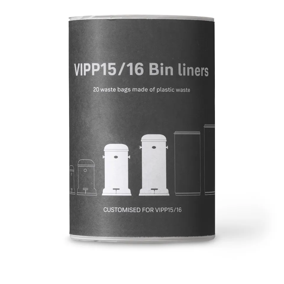 Vipp15/16 resirkulerte søppelposer