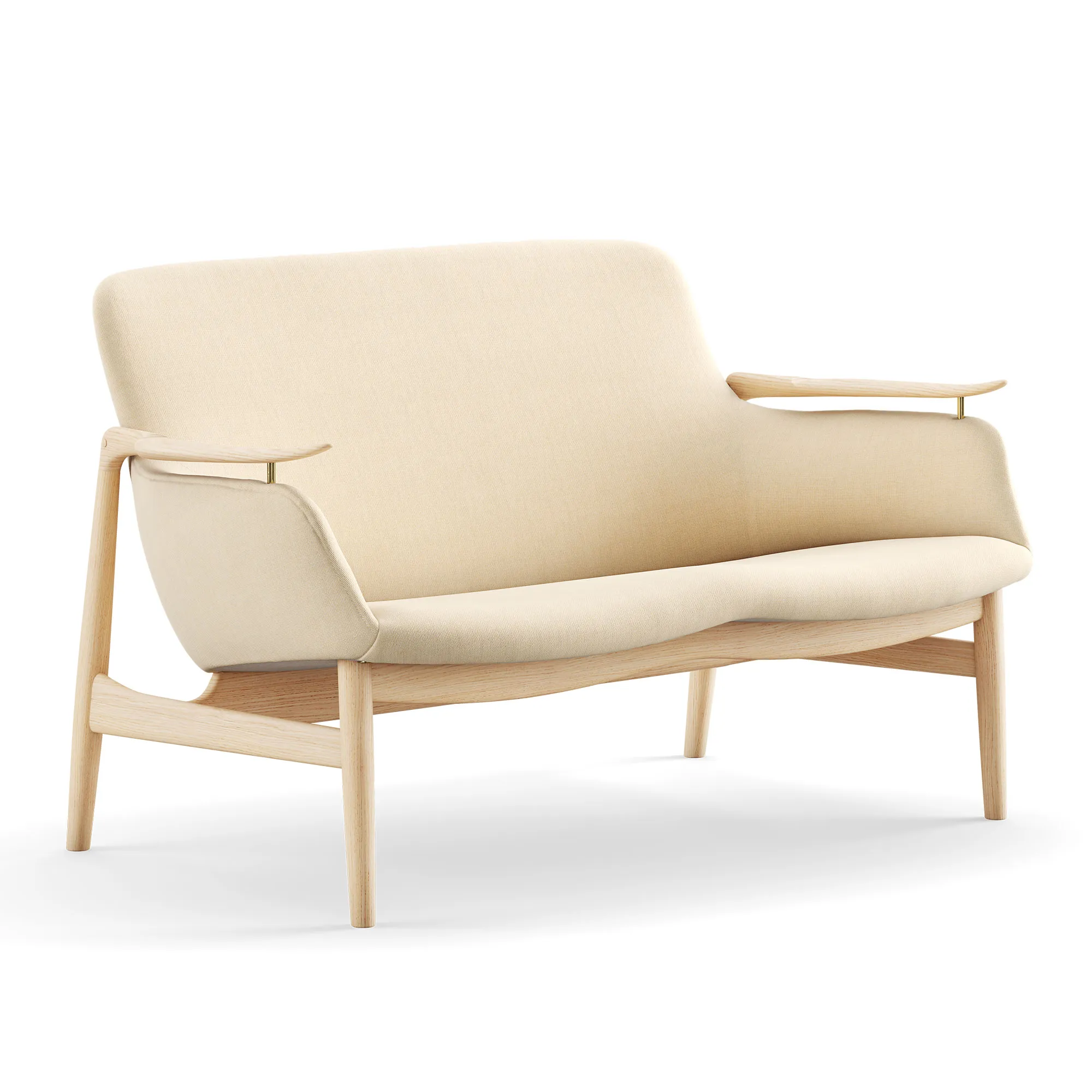 53 sofa Clear oiled oak - 1