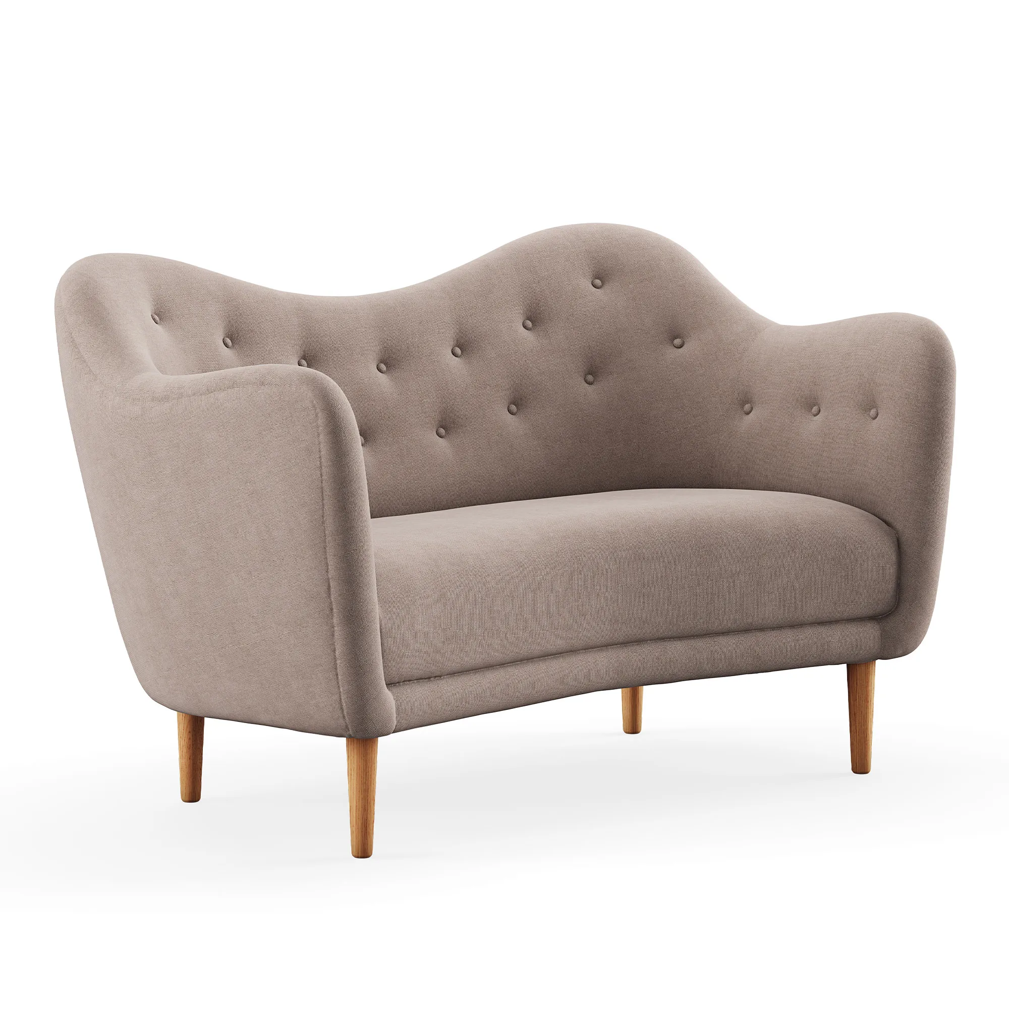 46 sofa Dark oiled oak - 1