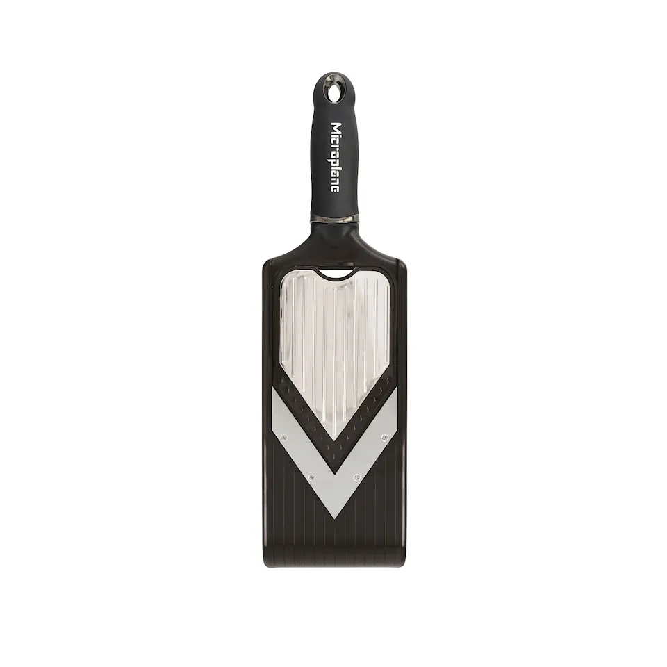 Justerbar V-blad mandolin julienne