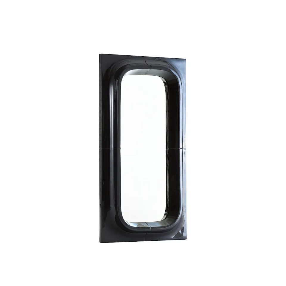 Porthole mirror small grey