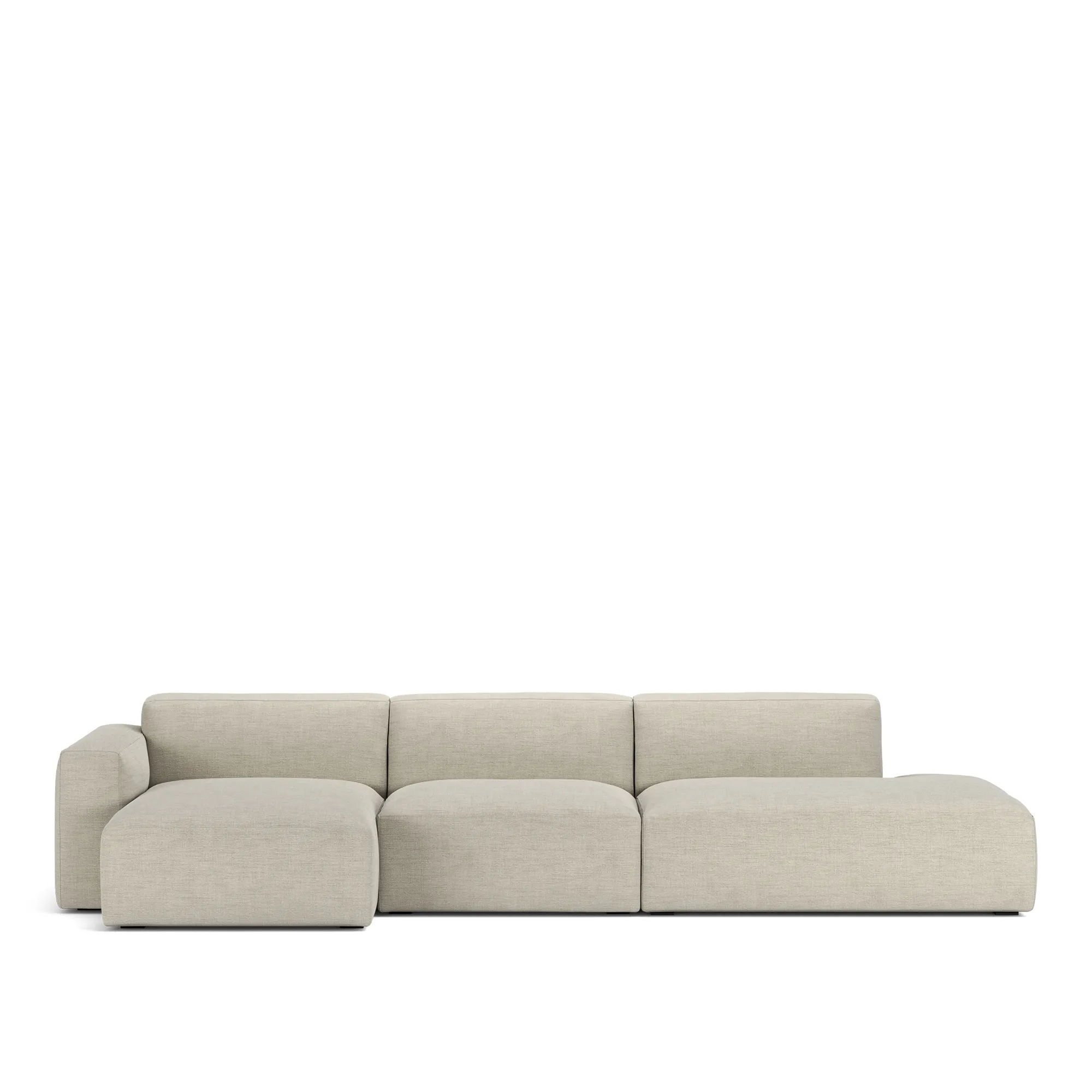 Brick 3-seters sofa sjeselong åpen ende høyre - 1