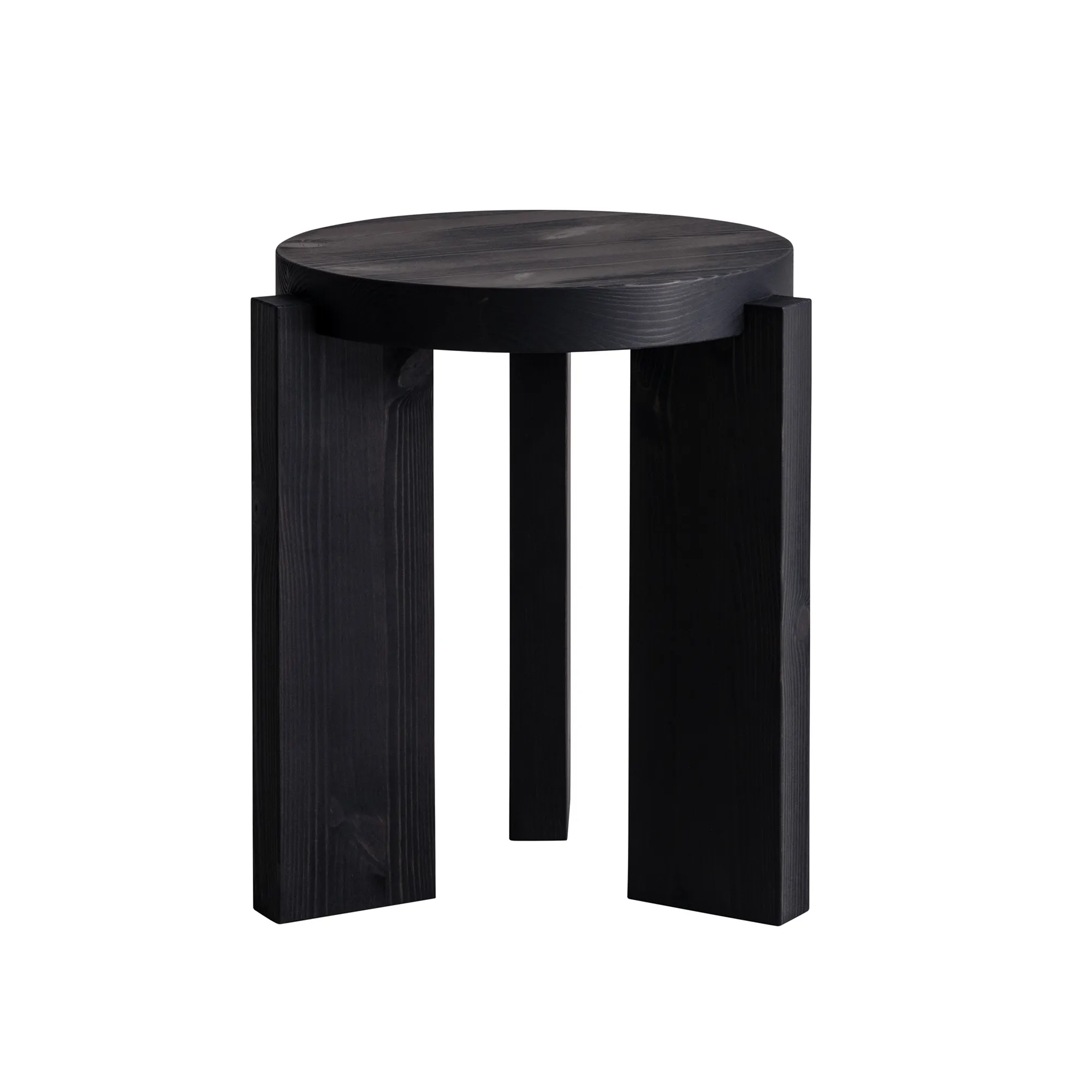 001 Stool Black - 1