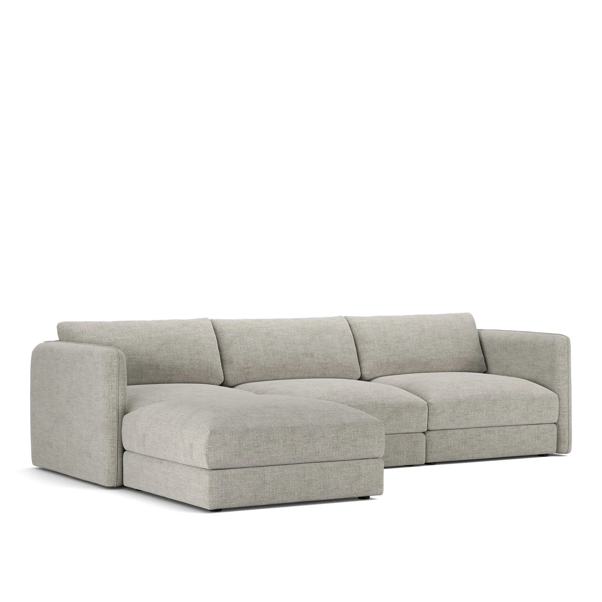 Pavarotti 03 3-seters sofa med fotskammel - 4