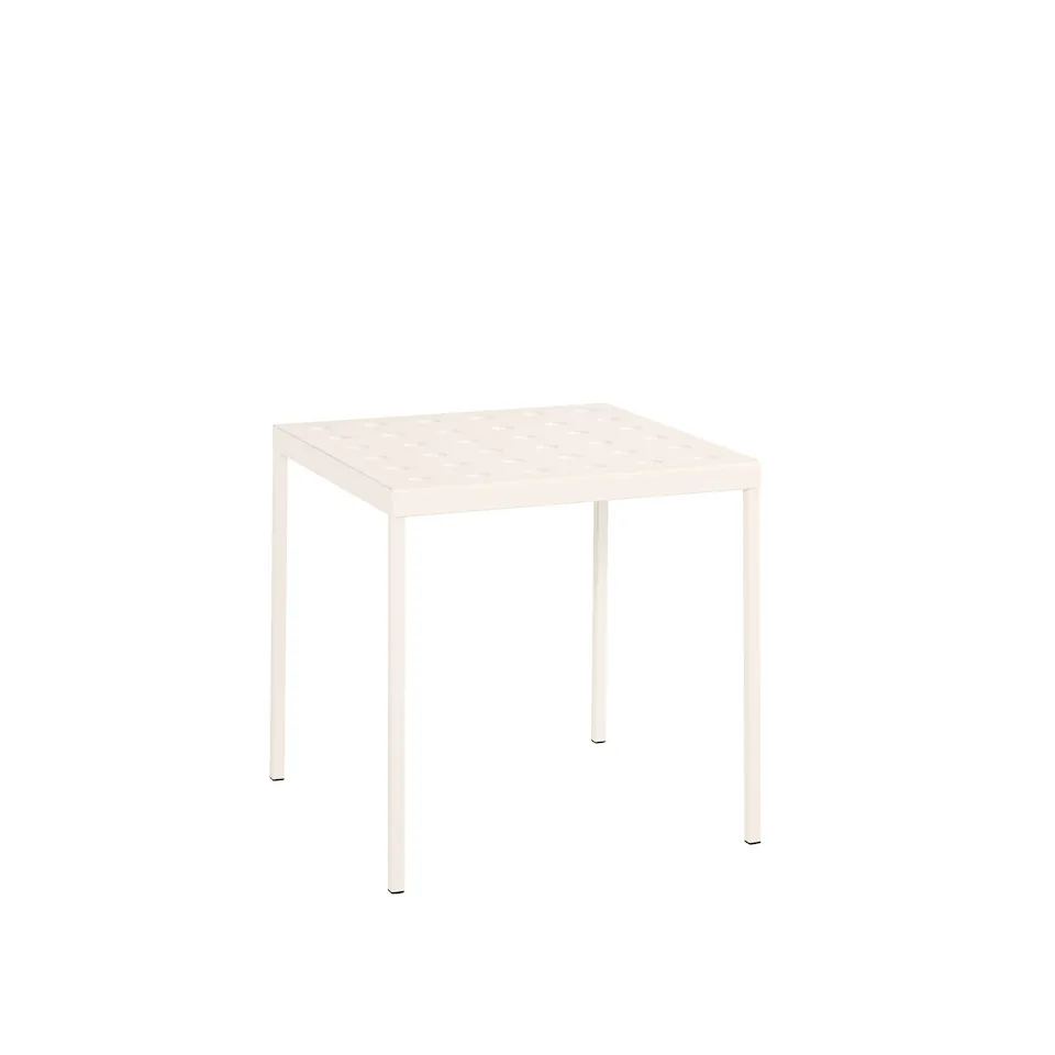 Balcony Table L75xW76xH74 - Chalk beige