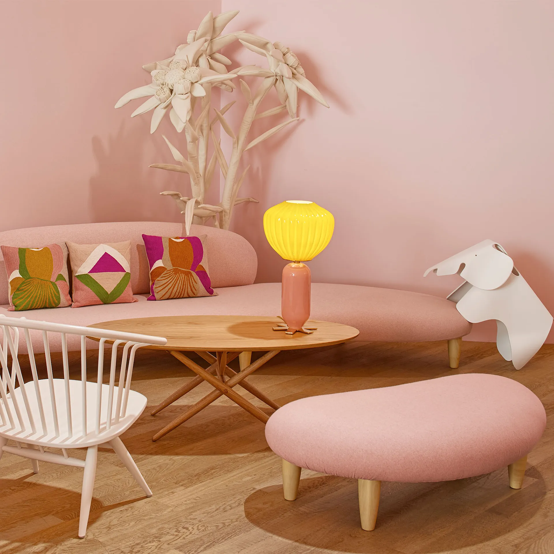 Freeform Sofa - Pale Rose Cognac - Vitra - Isamu Noguchi - NO GA