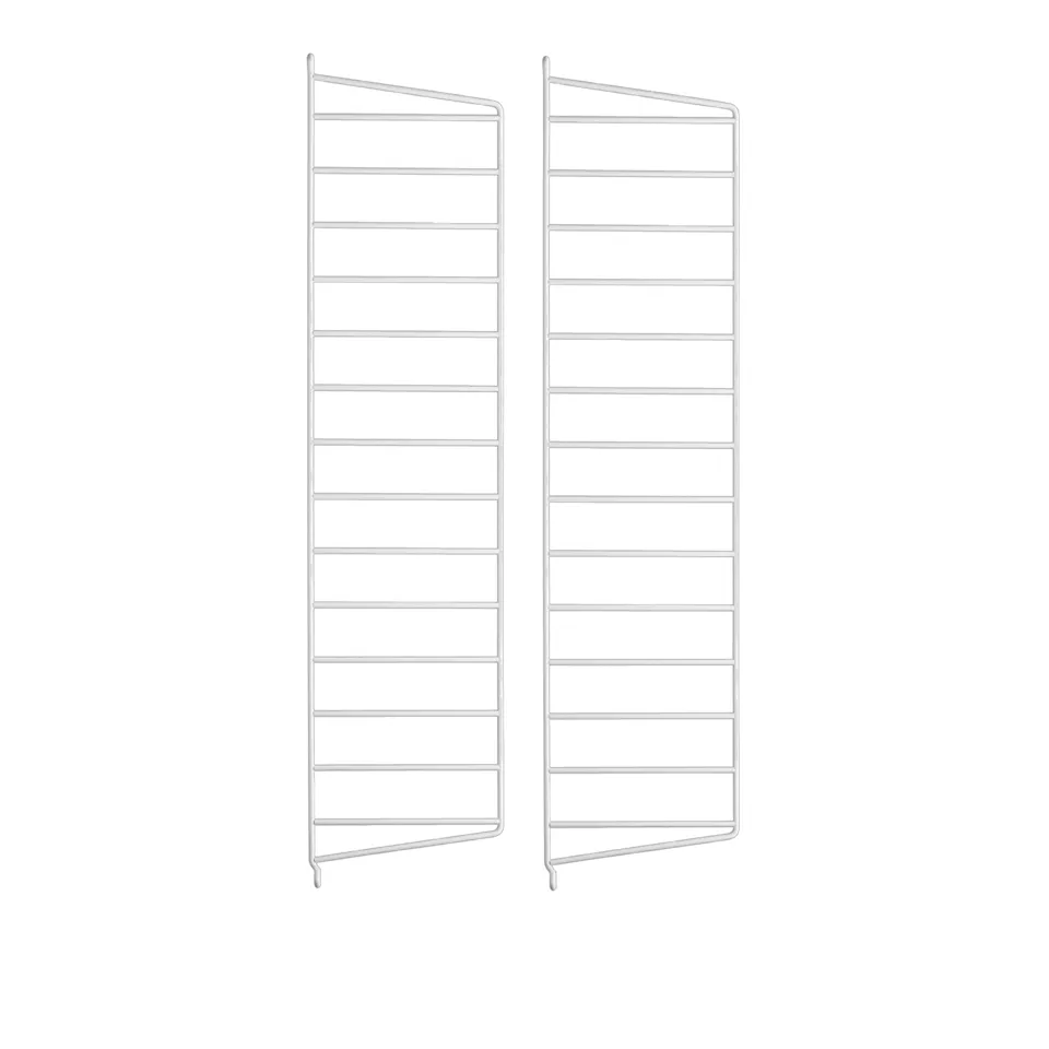 Veggavl 75x20cm 2-pack hvit