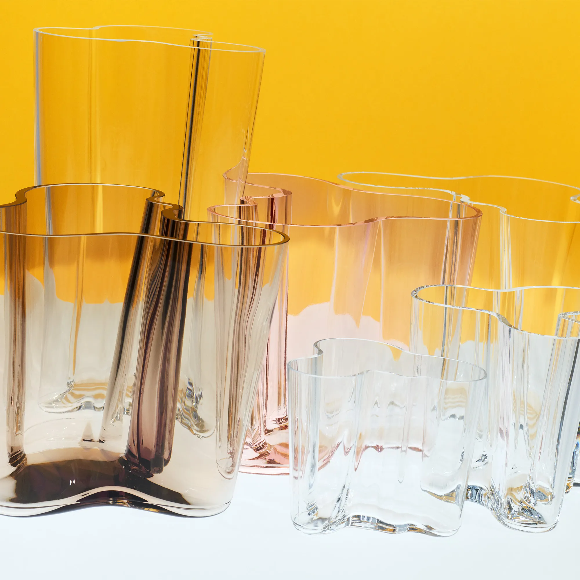 Alvar Aalto gavesett vase 160 mm og 95 mm - 5