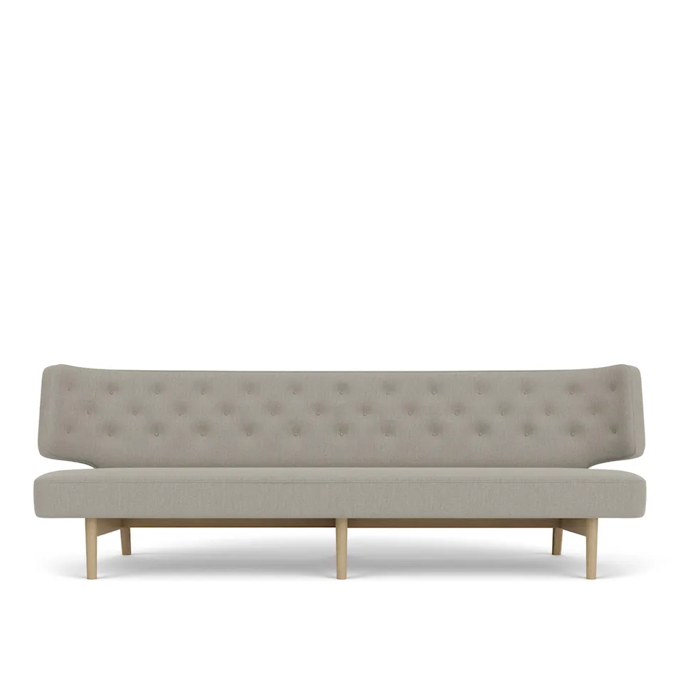 Radiohus 3-seters sofa i eik