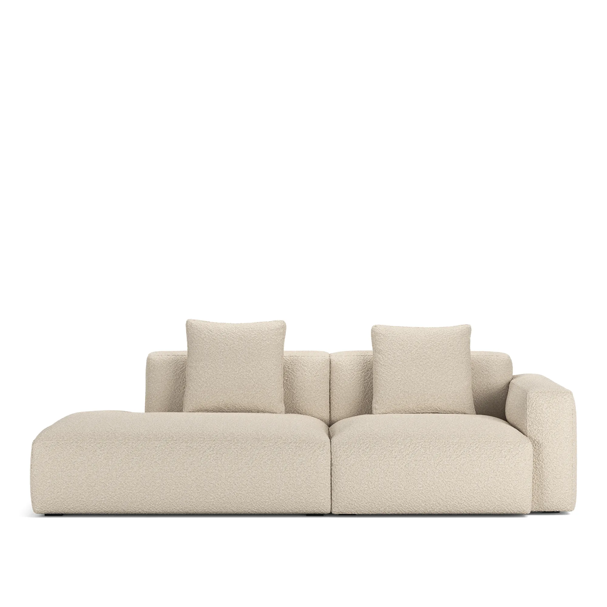 Brick 2-seters sofa åpen ende venstre - 10