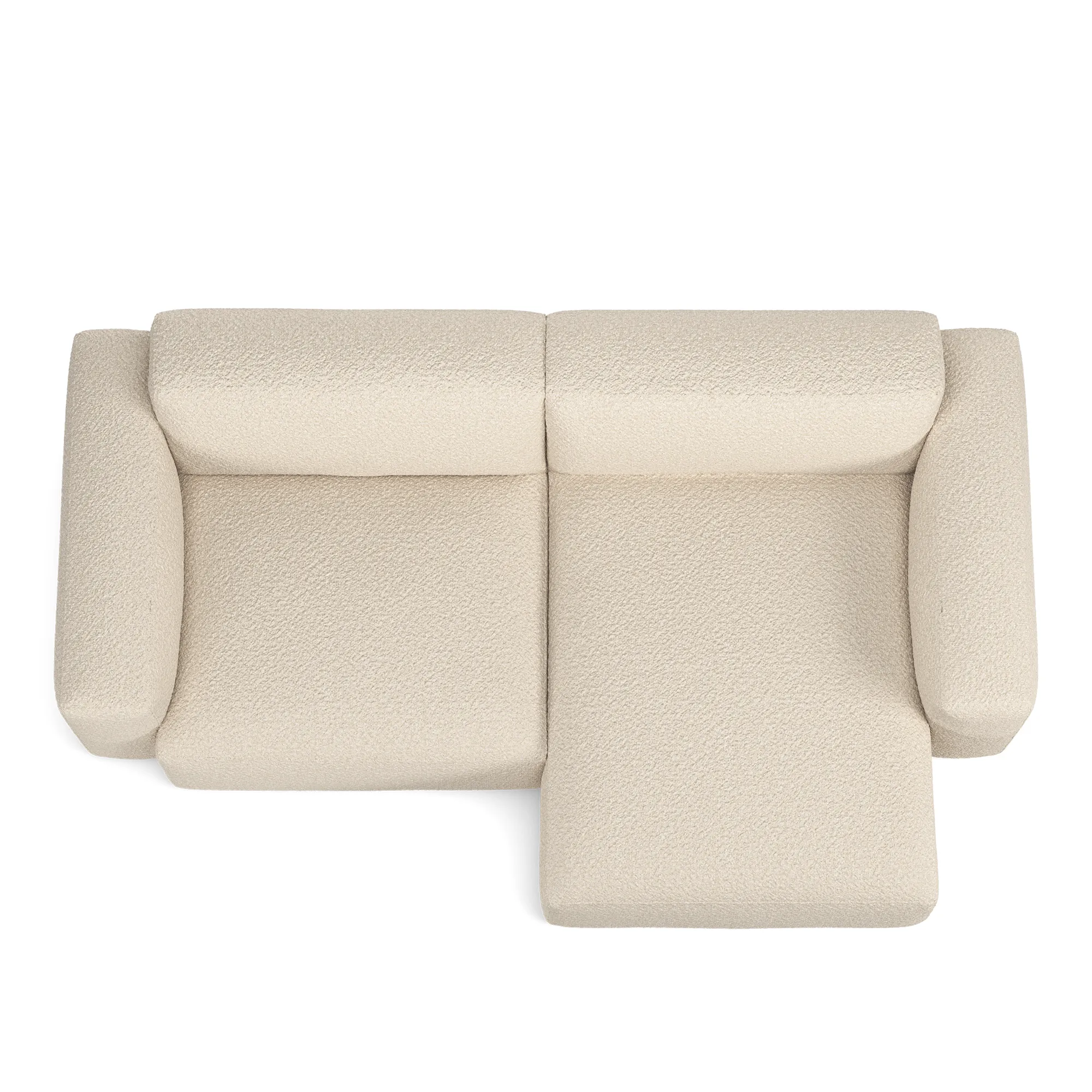 Brick 2-seters sofa sjeselong høyre - 8